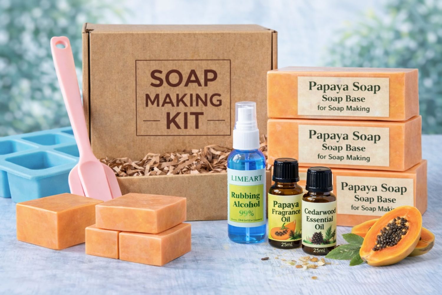 Papaya Soap Making Kit
