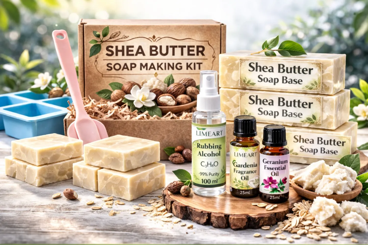 Shea butter  Soap Making Kit