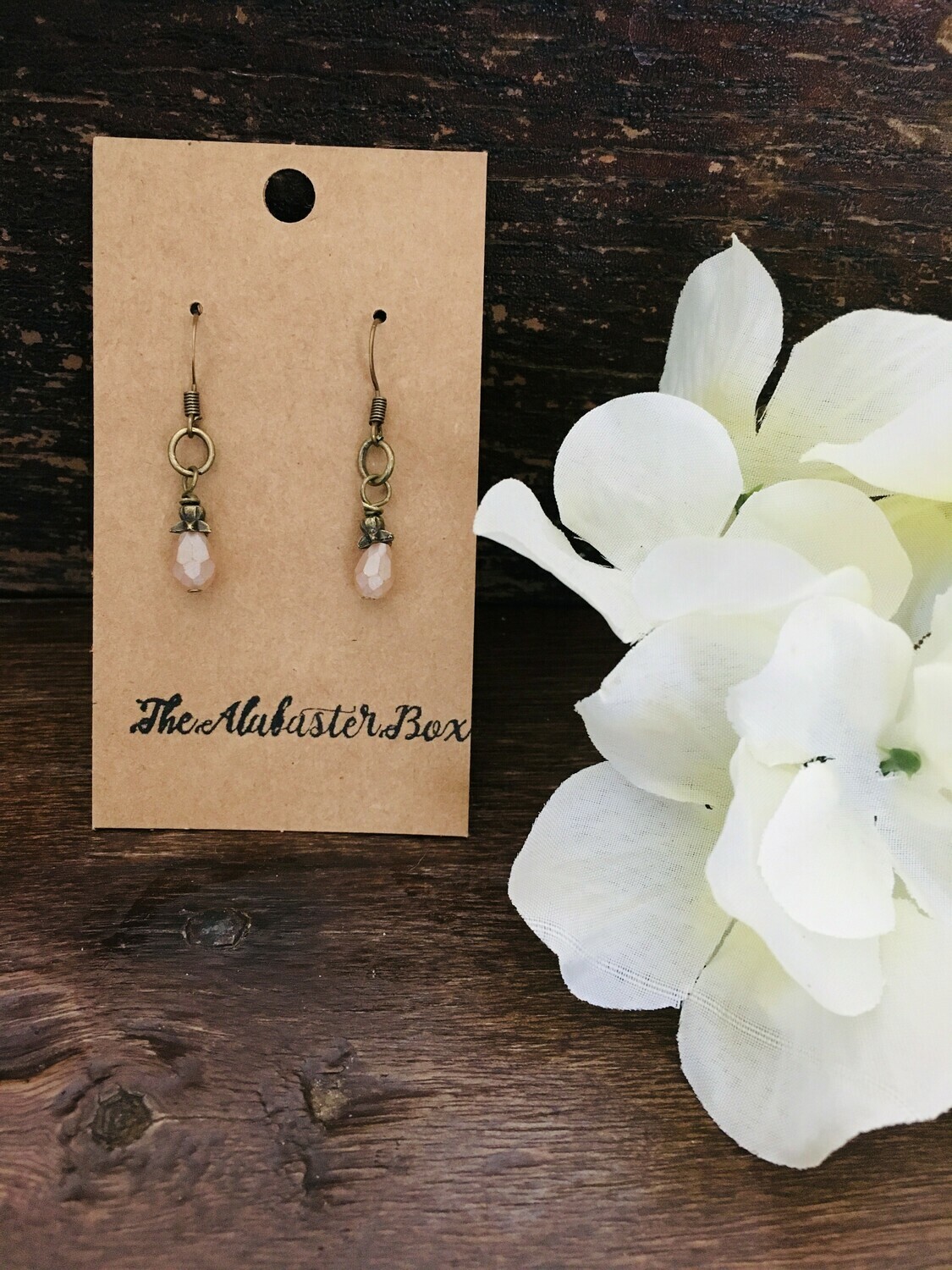 Beaded hook earrings