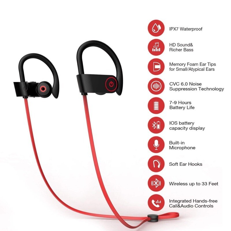 Audifonos Bluetooh | Rojo