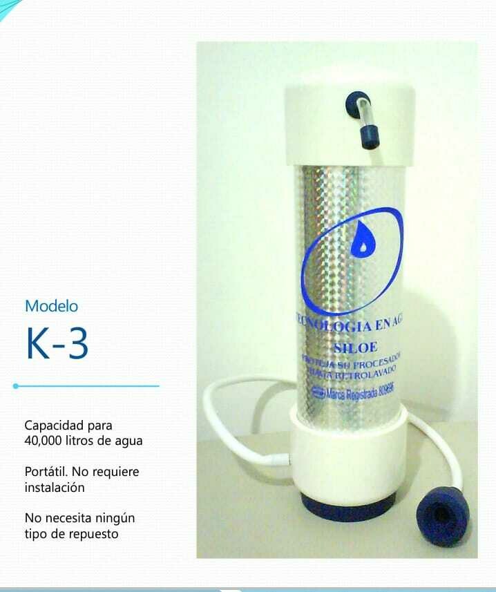 Filtro Purificador de Agua | Siloé