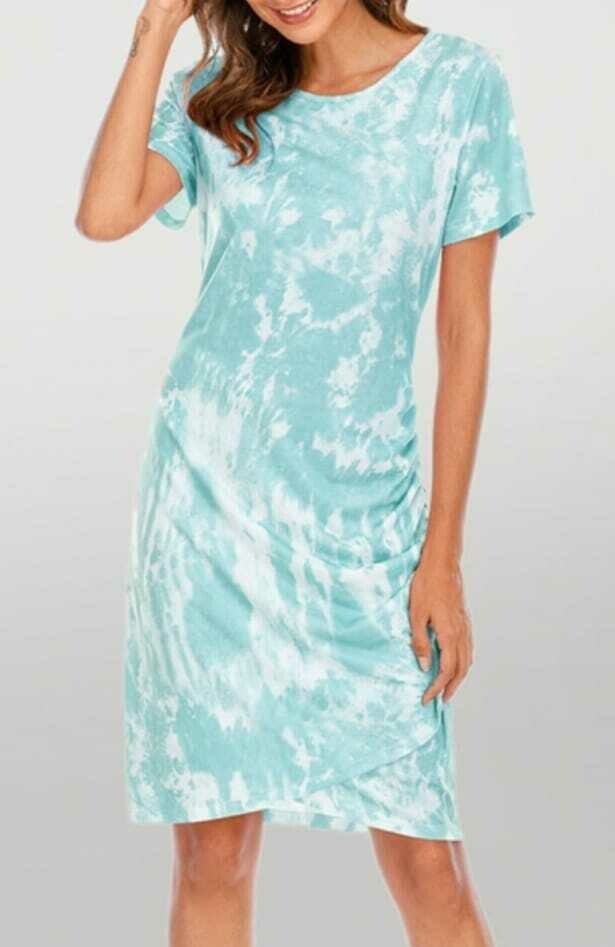 T-shirt Dress Simple Girls
BH-OE-