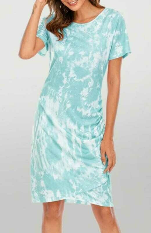 T-shirt Dress Simple Girls
BH-OE-