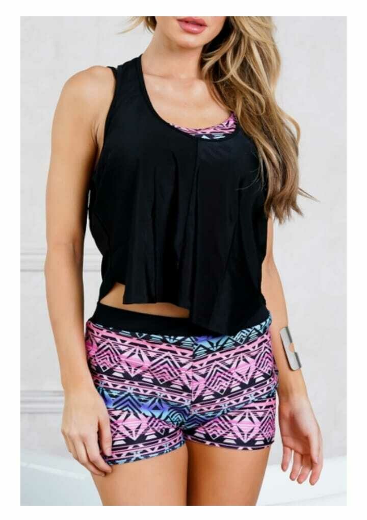 Tribal Printed Swimwear BH-FE