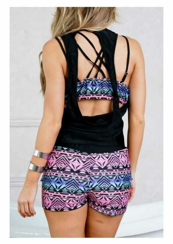 Tribal Printed Swimwear BH-FE