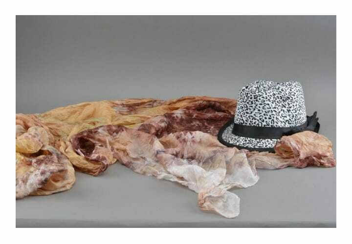 Designer handmade brown shawl unusual beautiful scarf stylish accessory MH-BF