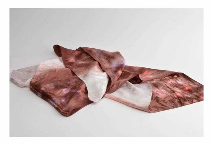Dark scarf handmade colorful scarf women accessory designer batik painting
MH-PER