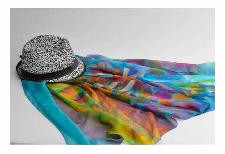 Handmade accessories for women silk scarf batik scarf  MH-PER