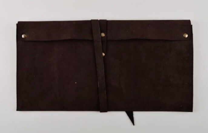 Leather bag handmade clutch bag suede bag women handbags best gifts for women
MH-LB​