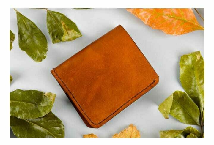 Male stylish purse beautiful handmade accessories brown leather present
MH-IA