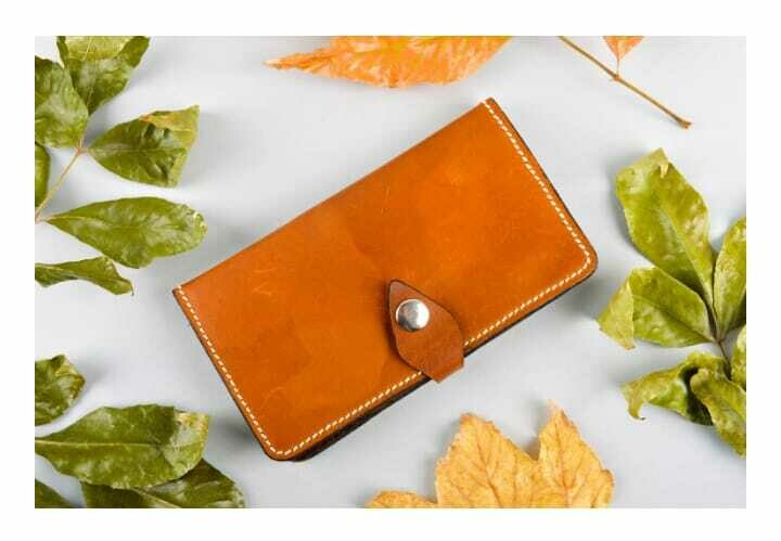 Handmade leather wallet for men stylish wallet present for men leather accessory
MH-AI