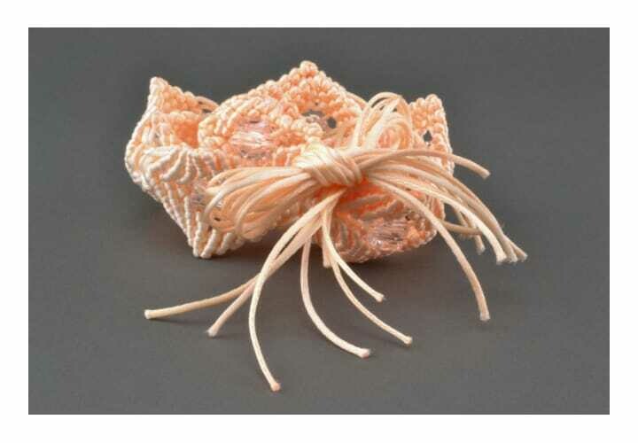 Belt made of silk threads MH-RF