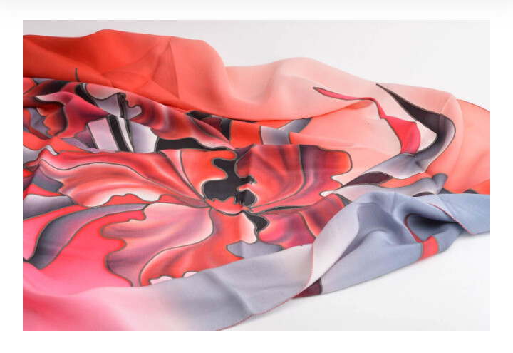 Homemade scarf silk shawl MH-PER