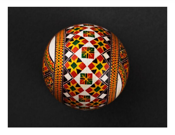 Painted Easter egg MH-PL