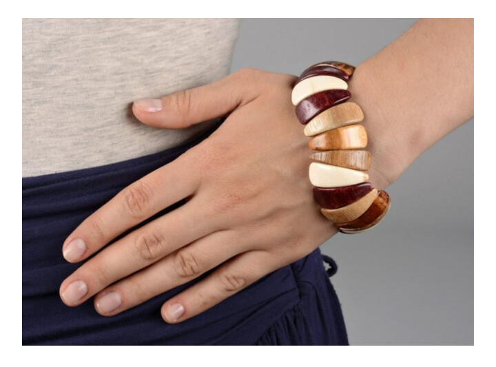 Fashion wooden Bracelet MH-PF