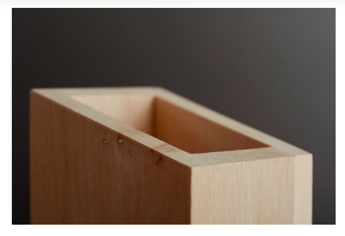 Wooden holder for stationery MH-PR