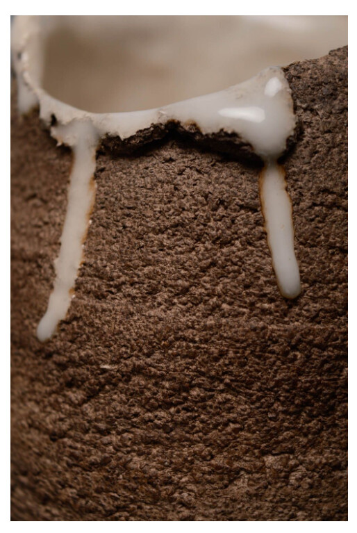 Glazed clay tea cup MH-FA