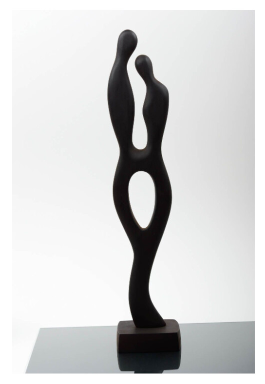 Beautiful handmade wooden figurine statuette contemporary art gift ideas
MH-FI