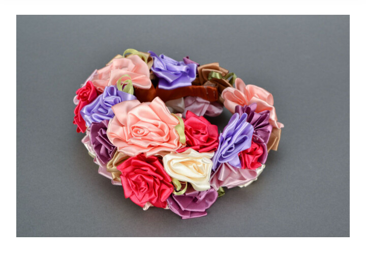 Large flower headband MH-RO
