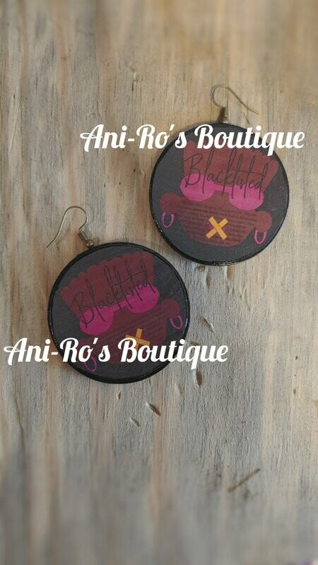 Blacklisted Earrings (sold by Ani-Ro&#39;s Boutique)