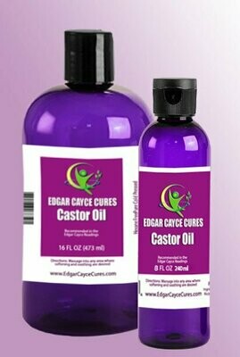 Castor Oil 8 or 16 oz
