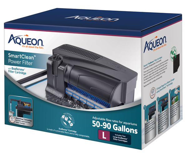 Aqueon SmartClean Power Filter - 50-90 gal