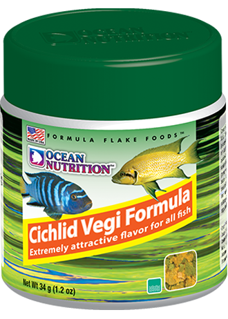 Ocean Nutrition Cichlid Vegi Flake 1.2oz