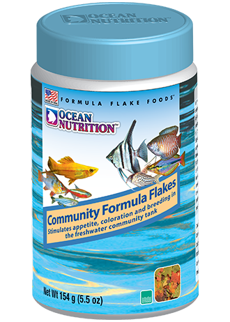 Ocean Nutrition Freshwater Community Formula Flake Food 5.5oz