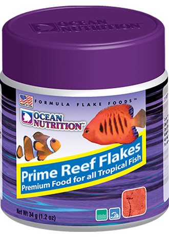 Ocean Nutrition Prime Reef Marine Flake Food 1.2oz