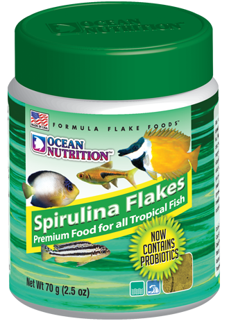 Ocean Nutrition Spirulina Flake Food 2.5oz