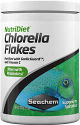 Seachem NutriDiet Chlorella Flakes w/ Probiotics 100g