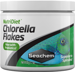 Seachem NutriDiet Chlorella Flakes w/ Probiotics 50g