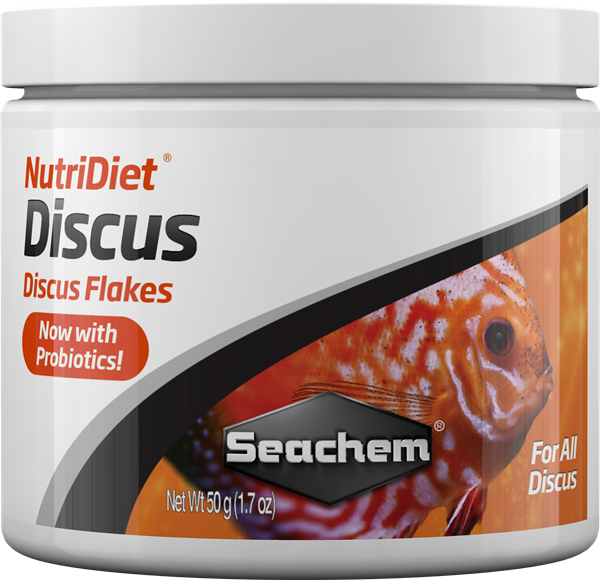 Seachem NutriDiet Discus Flakes w/ Probiotics 50g