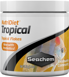 Seachem NutriDiet Tropical Flakes w/Probiotics 30g