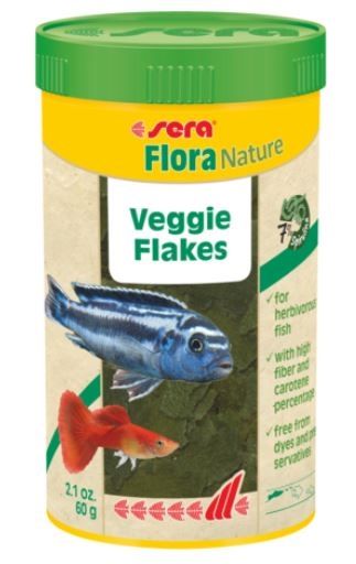Sera Flora Nature - Veggie Flakes 250mL