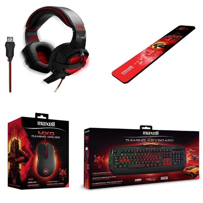 Kit Gaming 4 en 1 Maxell