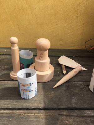Kit fabrication de pots en papier DIY