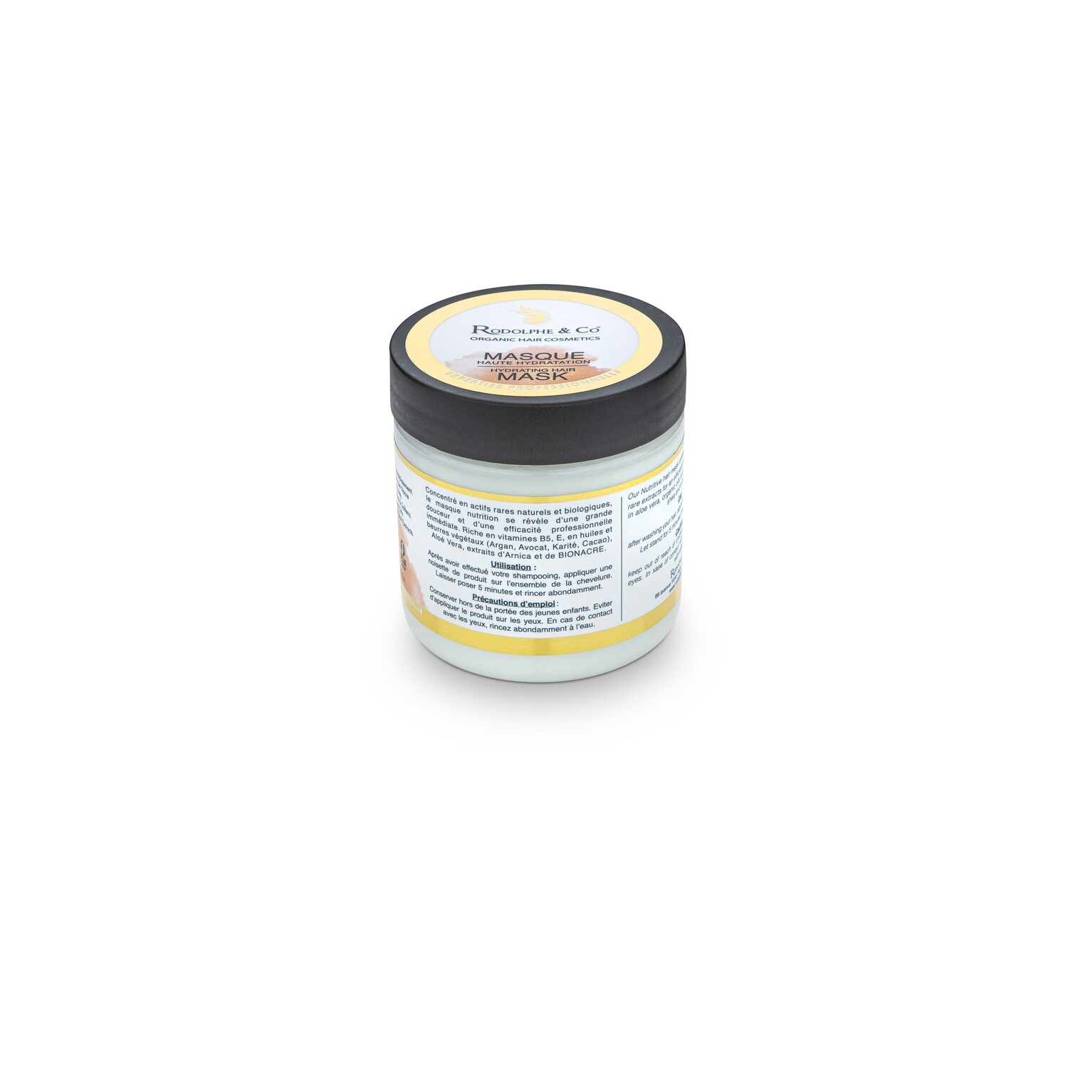 pot Rodolphe &amp; Co Hydrating Hair Mask. Natural HairDo