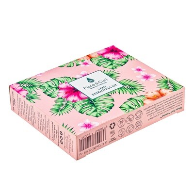 Flora & Curl Mini Essentials Kit -Hydrate Me + Style Me Flora & Curl Mini Essentials Kit -Hydrate Me + Style Me