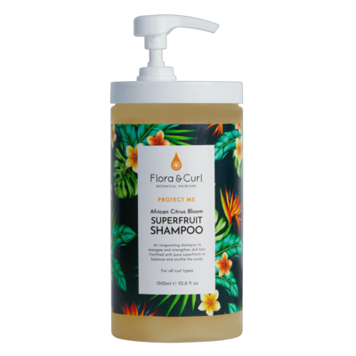 Flora & Curl African Citrus Superfruit Shampoo 1L