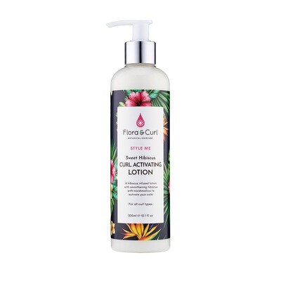 Flora & Curl Sweet Hibiscus Curl Activating Lotion - Style Me