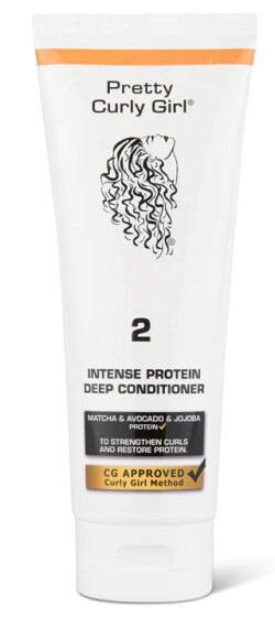 tube Pretty Curly Girl Intense Protein Deep Conditioner. Natural HairDo
