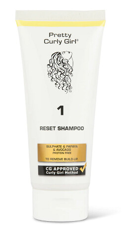 tube Pretty Curly Girl Reset Shampoo. Natural HairDo