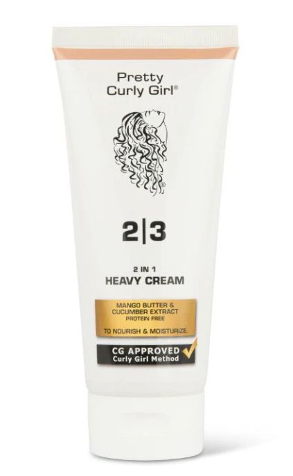 Pretty Curly Girl Heavy Cream 2 in 1: Rinse-Out/Leave-In