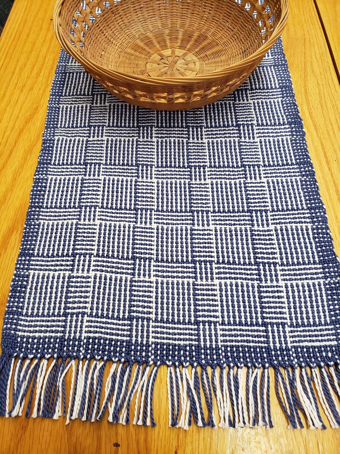 WAITLIST 2025 May Continuing Rigid Heddle: Log Cabin Table Runner
