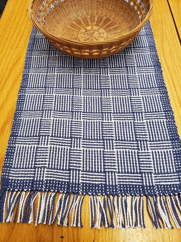 WAITLIST 2025 May Continuing Rigid Heddle: Log Cabin Table Runner