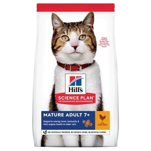 Hill's Gato Mature Adult +7 Act. Long. 3.2 kg