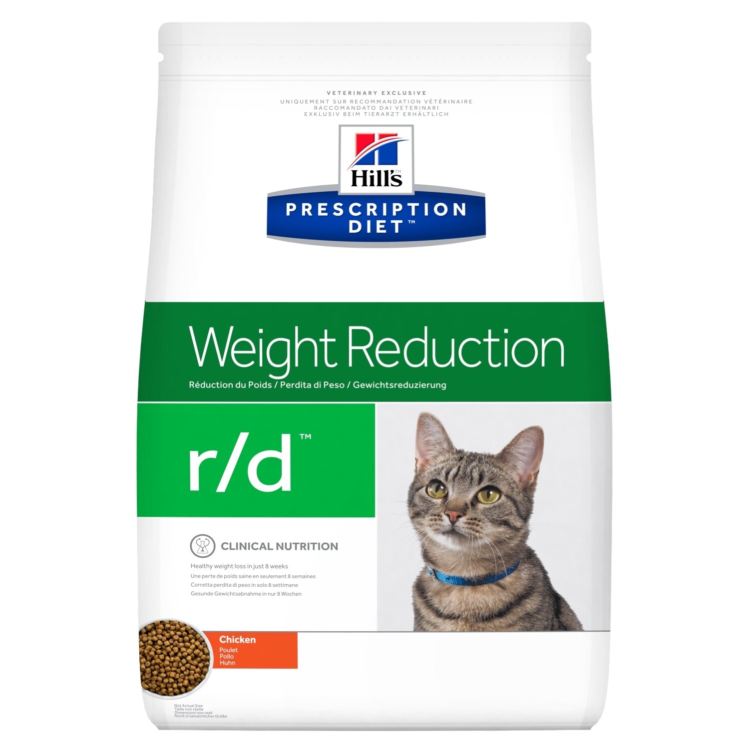 Hill&#39;s Gato Prescription Diet r/d Control de Peso 1.8 kg