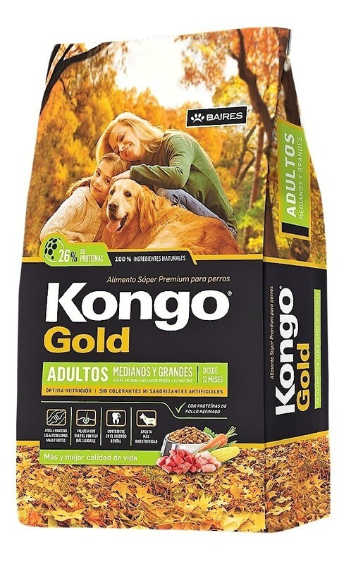 Kongo Gold Adulto 21+3 kg