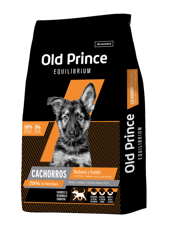 Old Prince Cachorro Raza Mediana y Grande 15 kg